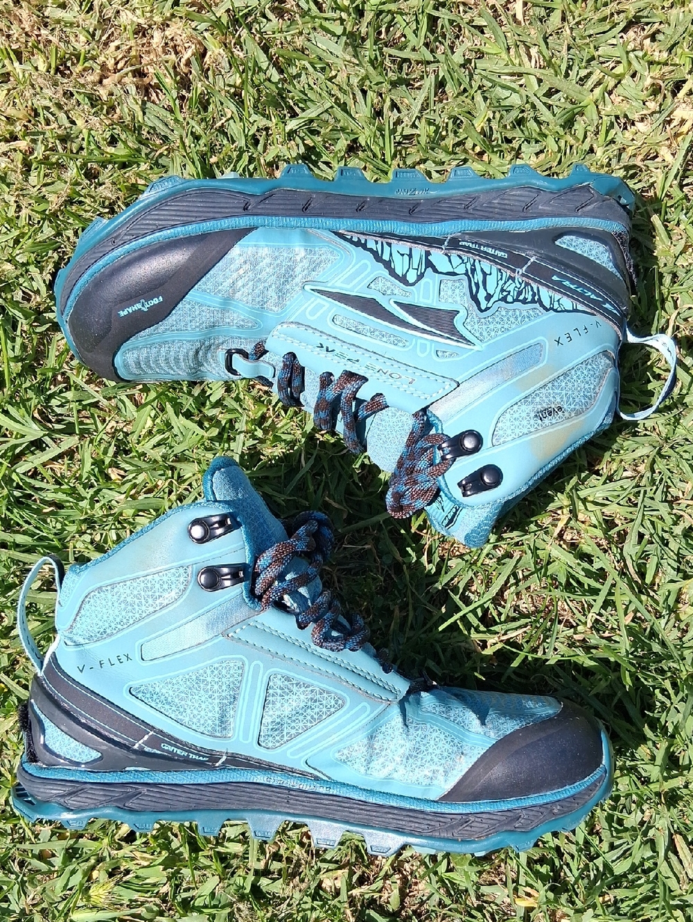 Altra Women's Teal and Black Trail Running Shoes